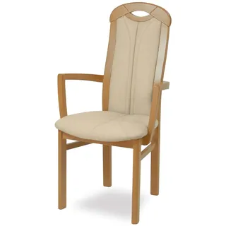 Home Affaire Armlehnstuhl Stoff beige