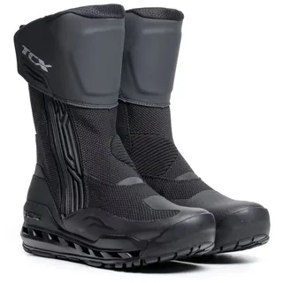 TCX Clima 2 Surround Gore-Tex Motorrad-Touring-Stiefel, Mann, Schwarz/Dunkelgrau, 45