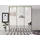 Schwebetürenschrank OTELI 211 x 233 x 68 cm Beige/Braun