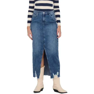 ONLY Female Jeansrock ONLEMMA Denim Langer Rock