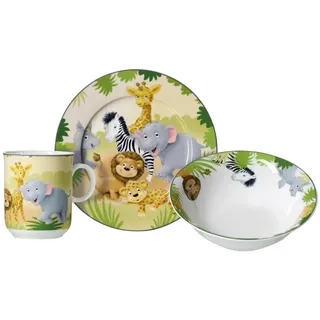 Ritzenhoff & Breker Ritzenhoff & Breker, Kindergeschirr Afrikatiere 3-teilig 1 St
