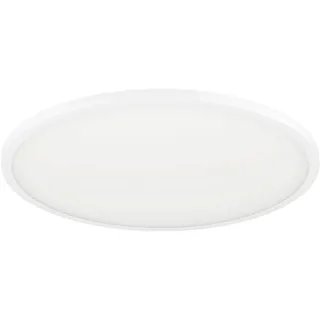 EGLO Deckenleuchte "Sarsina-Z Deckenlampe, ZigBee 3.0, Deckenlampe, Metall, Flurlampe", weiß, 1, Ø 60cm H: 5,2cm, 1 Stk., Leuchten, Wand-/Deckenleuchte - H5,2 x Ø60 cm - weiß - 41W inkl., Deckenleuchte