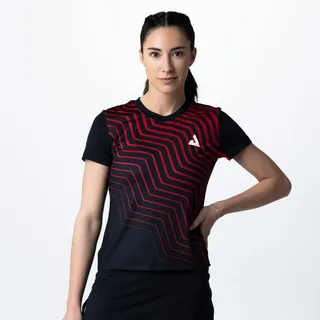 Joola Shirt Lady Waves Team 25 schwarz/rot 40 M