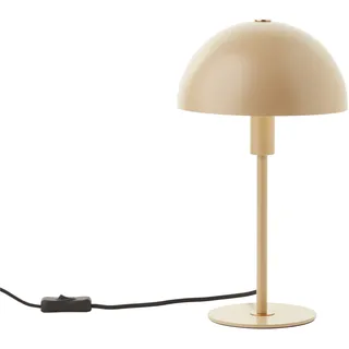 LeGer Home by Lena Gercke Tischleuchte »Linnea Pilz Lampe«, Leuchtmittel E14   ohne Leuchtmittel, Pilzleuchte, Tischlampe, Metallsockel, Höhe 35,5 cm, braun