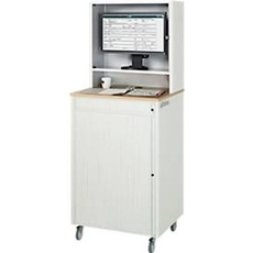 Computer-Station adlatus Typ 2015, B 720 x T 660 x H 1810 mm, fahrbar