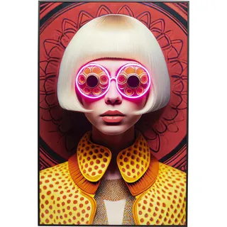Kare Design Wandbild Fancy Blonde Lady, 120x80cm",