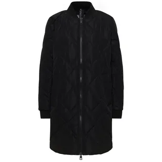 Cecil Damen 1005376 Langer Stepp-Blouson, Black, XL