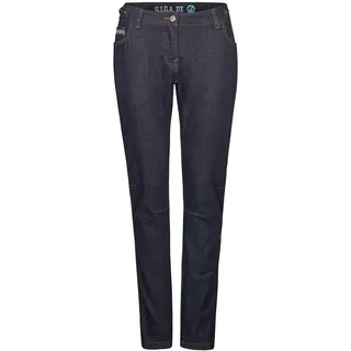 G.I.G.A. DX Damen Hose Cashira - Jeans Damen mit stretch - Jeanshose für Frauen mit praktischen Fahrradfeatures - Bike to Work, denim, 34