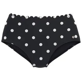 LASCANA Highwaist-Bikini-Hose (55889004) schwarz-weiß