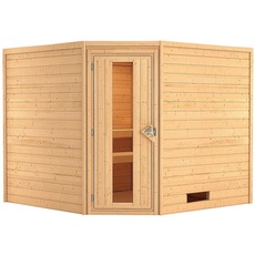 Bild Sauna Leona ohne Ofen beige