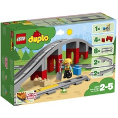 Bild von Duplo Eisenbahnbrücke und Schienen 10872