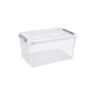 Curver 243819 Kunststoffbox HANDY+ geschlossen, stapelbar (B x H x T) 400 x 290 x 600 mm Transparen