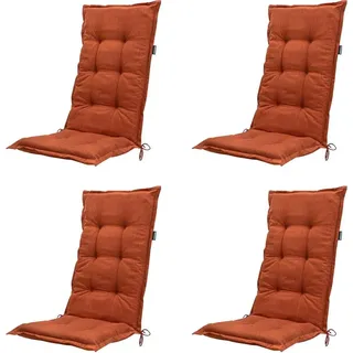 Madison Gartenstuhl Kissen mit hoher Rückenlehne 50x123 cm Basic terra - Orange
