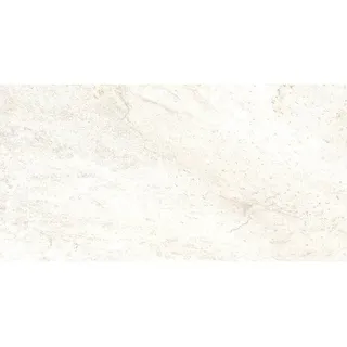 Feinsteinzeug Bodenfliese Quarzite Blanco 32x62,5x0,9 cm hellbeige matt