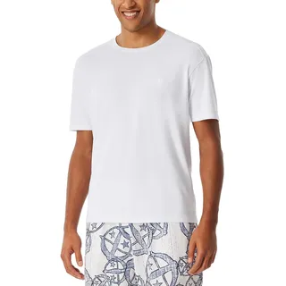 Schiesser Herren Schlafshirt Rundhals Kurzarm Loungewear Nightwear Organic Cotton 150 Years