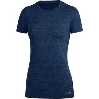 Jako Damen T-Shirt Premium Basics marine meliert, 38