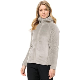 Jack Wolfskin Damen Rotwand Hoodie Jacke (Größe S, beige)