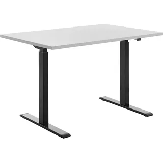 TOPSTAR Schreibtisch E-Table schwarz / Grau