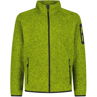 CMP Herren Fleece Jacke Knitted Jacket 3H60747-22ET 54 - Acido-Antracite - 54