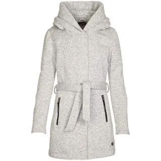 G.I.G.A. DX Damen Frydara Casual Strick Parka Mit Kapuze Und Gürtel, Off White, 42