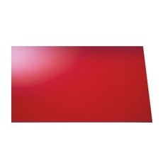 Acryl Platte Eben 3 mm Glatt Rot 1000 mm x 500 mm