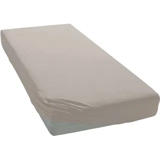 OTTO home Spannbettlaken Jersey 160 x 200 cm grau