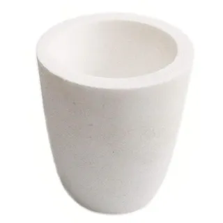 LLF Keramik-Schmelztiegel für Ofen, Schmelzguss, Verfeinern, Gold, Silber, Kupfer, Gusstasse, 500 g