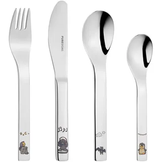 GOEBEL "Kinderbesteck Anouk silber", silber,