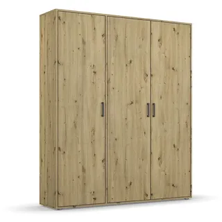 Rauch Drehtürenschrank Voyager 140 x 194 x 53 cm Eiche Artisan