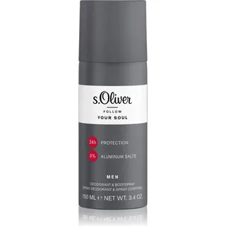 S.Oliver Follow Your Soul Deodorants 150 ml Herren