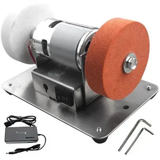 Doppelkopf-Schleifmaschine - 100W - Elektrisch - Fein und Grob - Schleifstein