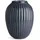 Vase H25.5 cm Hammershøi dänisches Design für Blumen Handarbeit, grau
