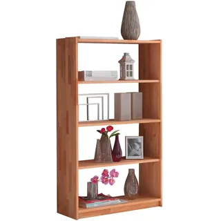 TICAA Kinderregal Ticaa 80 x 145 x 31 cm Buche massiv braun