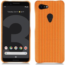 Noreve Lederschutzhülle (Google Pixel 3), Smartphone Hülle, Orange