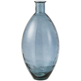 Xxxl Dekovase , Blau , Glas , 29x60x29 cm , stehend , Dekoration, Vasen, Glasvasen