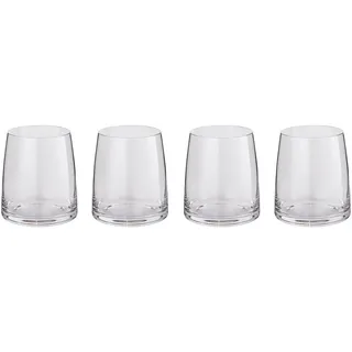 Butlers Trinkgläser (4er Set) Serena 420 ml , Transparent , Glas , Gläser, Trinkgläser