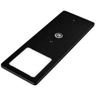 Kalb Material Für Möbel kalb LED Unterbauleuchten schwarz 5W- sehr flache Küchenleuchte Touchdimmfunktion 1er Set Warmweiß