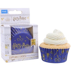 PME Harry Potter Cupcake-förmchen Folienbeschichtet, 30er-set, Zauberwelt