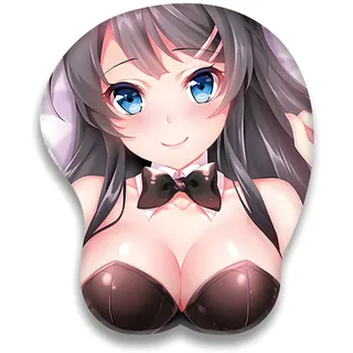 ELLENNE - 3D GEL MOUSEPAD MIT HANDBALLENAUFFLAGE - GAMING MANGA ANIME JAPAN (Design 12)