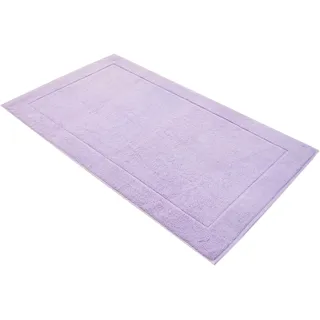 Badematte FRAMSOHN FROTTIER "Uni Basic Hotelmatte" Gr. 4, lila (lavendel), H:11mm, Baumwolle, Badematten, Badematte, große Farbpalette, Hergestellt in Österreich, Badezimmerteppich