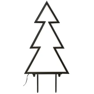 Bonetti LED Baum Tanne Schwarz 40 cm