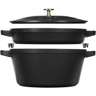 Staub Topf-Set 2-tlg. Kochtopf + Bratpfanne