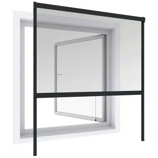 Insektenschutzrollo , Anthrazit , 100x160 cm , beliebig kürzbar , Freizeit & Co, Haus & Garten