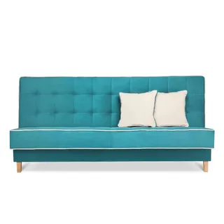 Konsimo Einzelsofa Dozer ¦ türkis/petrol ¦ Maße (cm): B: 197 H: 94