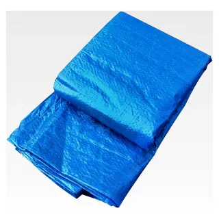 PE Gewebe Poolunterlage rutschfeste Bodenmatte 445X254cm für aufblasbare und Rahmenpools