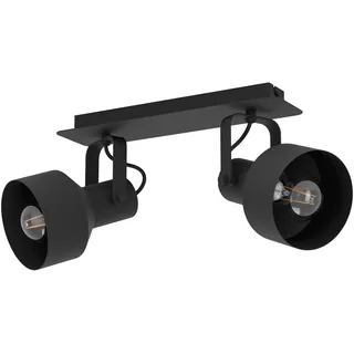 EGLO Casibare 2 flg. Deckenstrahler schwarz