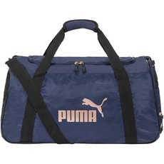PUMA Evercat No. 1 Logo Duffel Bag, Peacoat/Roségold, Einheitsgröße