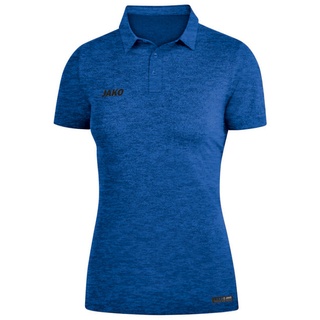 Jako Damen Polo Premium Basics royal meliert, 38