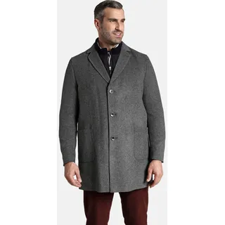 Allwetterjacke CHARLES COLBY "Mantel EARL VAUGHAN", Herren, Gr. 8,2, grau, Obermaterial: 70% Polyester COOLMAX PES(Coolmax). 30% Wolle mw., Jacken Allwetterjacke