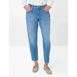 Brax Damen Five-Pocket-Hose Style Miley S Used Light Blue denim hellblau, Gr. 38